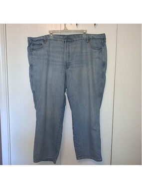 Women's Old Navy Light Blue High Rise O.G. Loose Jeans plus Size 26